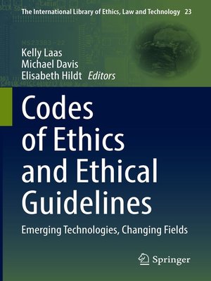 cover image of Codes of Ethics and Ethical Guidelines